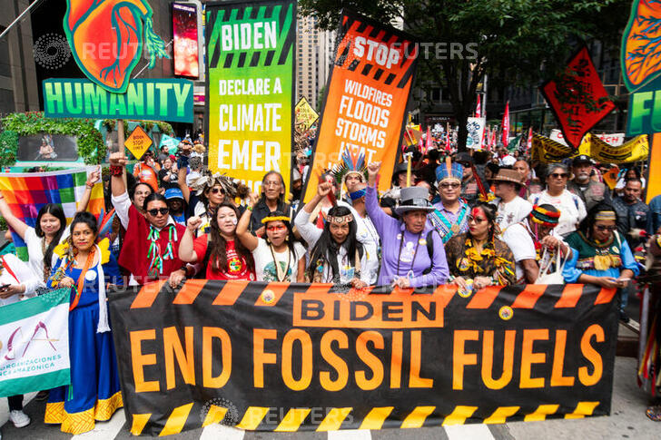 News - Financial Times : New York climate march sets tone for week of UN talks